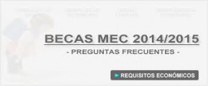 becas MEC 2015