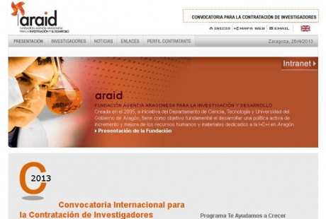 Convocatoria Internacional para contratación de investigadores